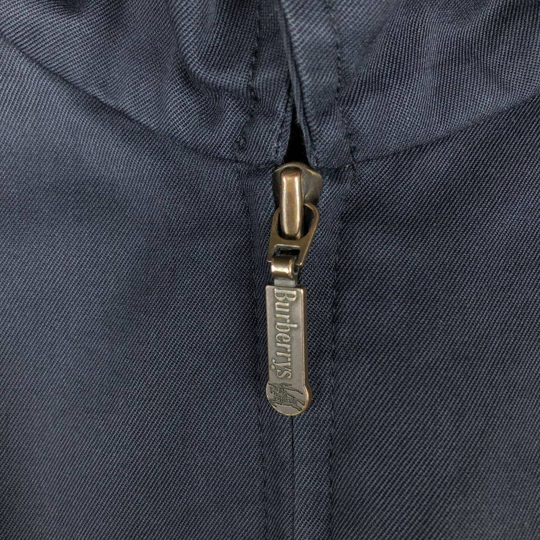 Burberry's Swing Top Sports Jacket, Men's Size M polyester black type Vintage Second Hand