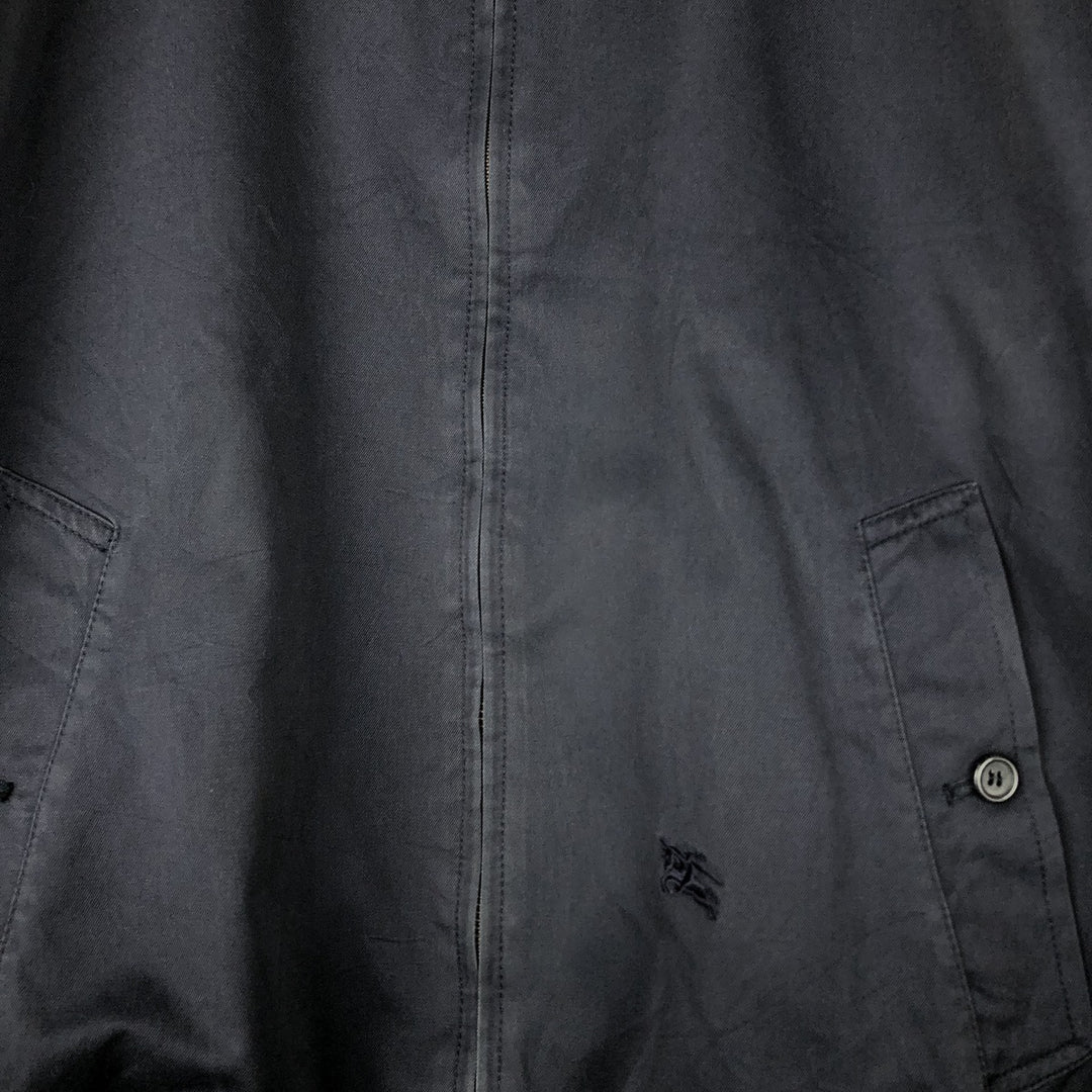 Burberry's Swing Top Sports Jacket, Men's Size M polyester black type Vintage Second Hand