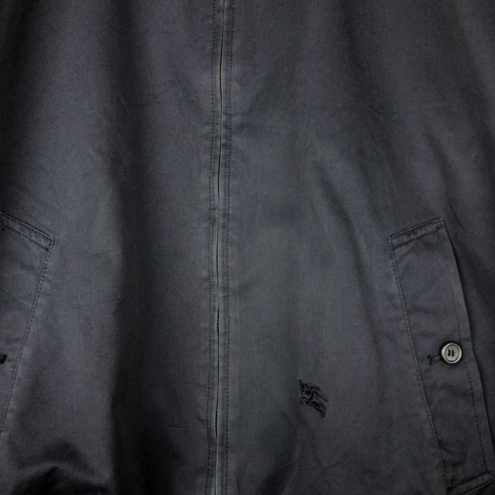 Burberry's Swing Top Sports Jacket, Men's Size M polyester black type Vintage Second Hand
