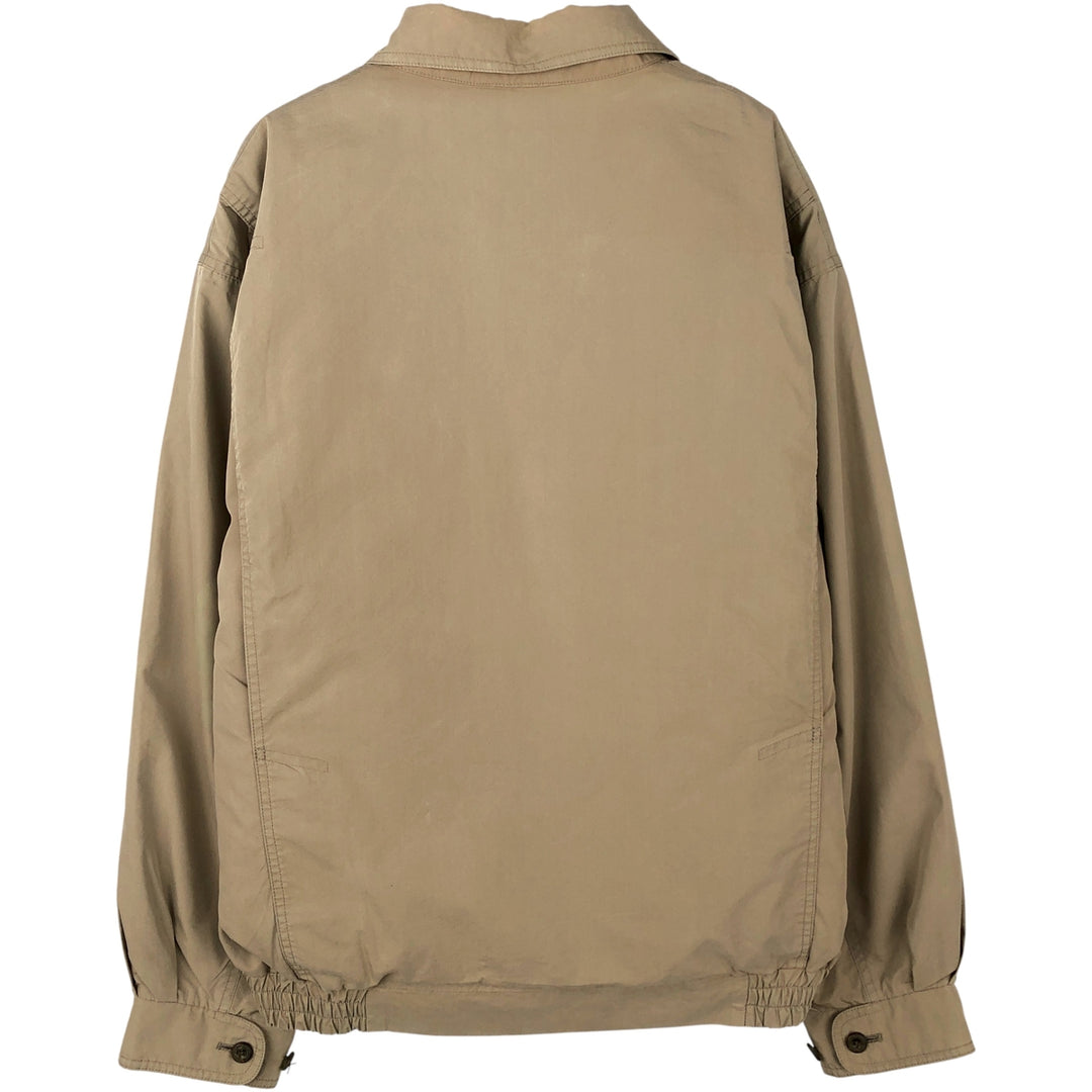 Burberry's Swing Top Sports Jacket, Men's Size L cotton Beige type Vintage Second Hand