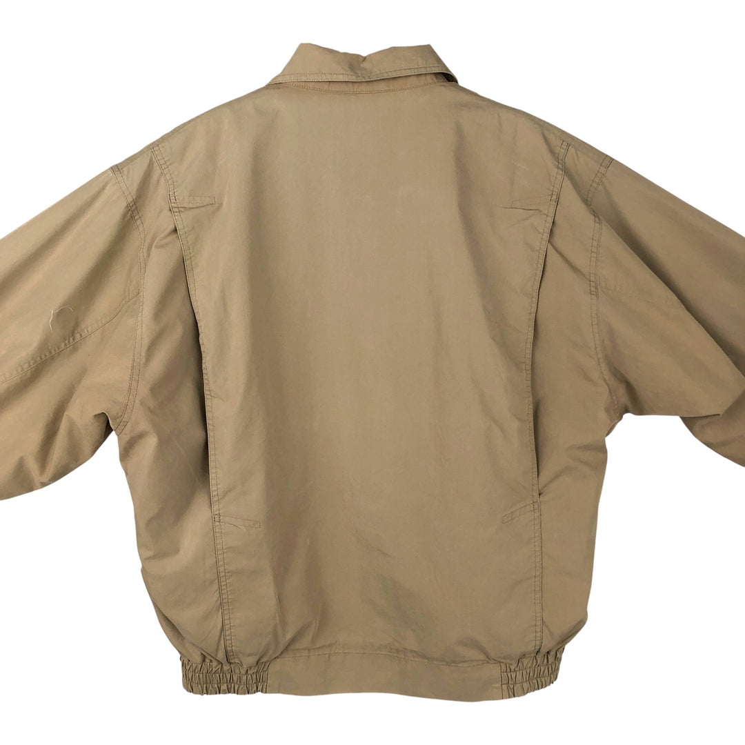 Burberry's Swing Top Sports Jacket, Men's Size L cotton Beige type Vintage Second Hand