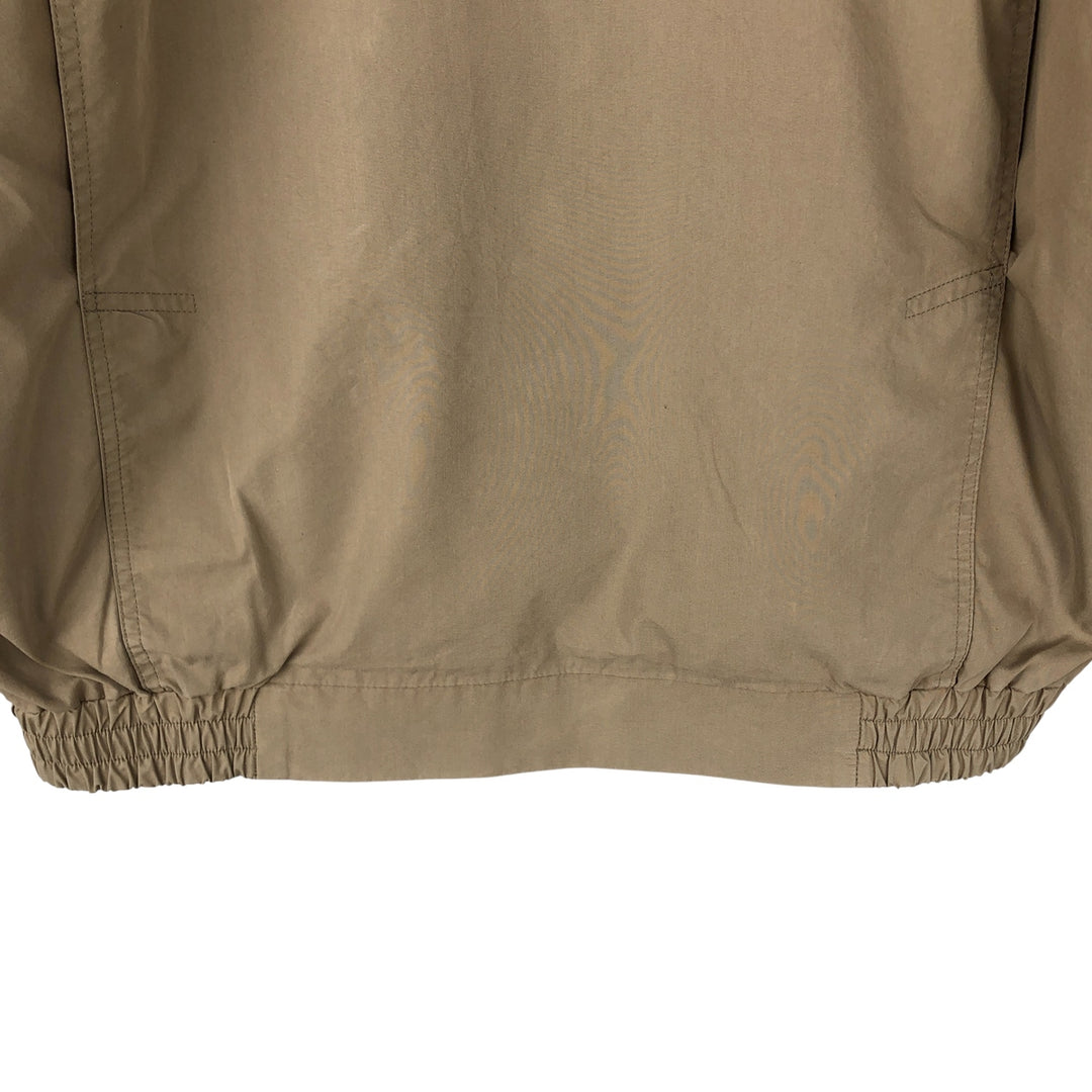Burberry's Swing Top Sports Jacket, Men's Size L cotton Beige type Vintage Second Hand