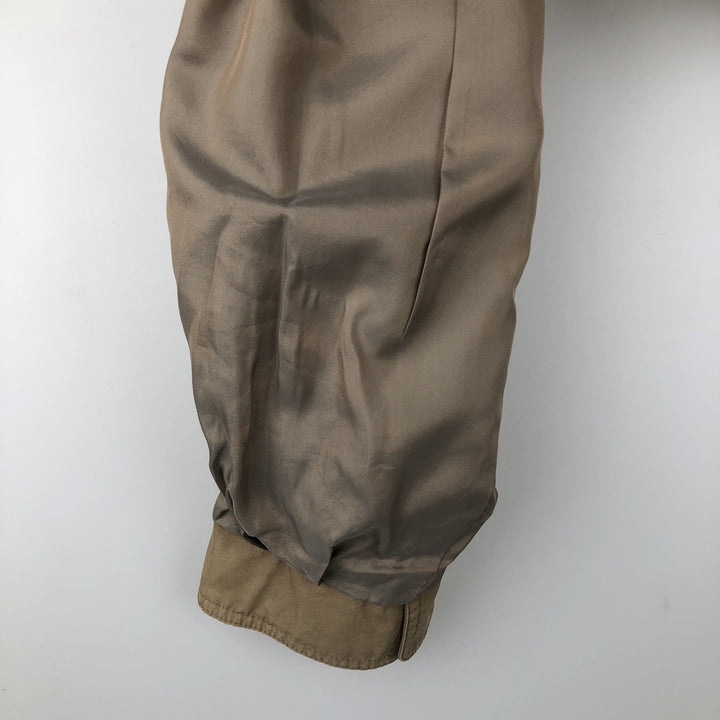 Burberry's Swing Top Sports Jacket, Men's Size L cotton Beige type Vintage Second Hand
