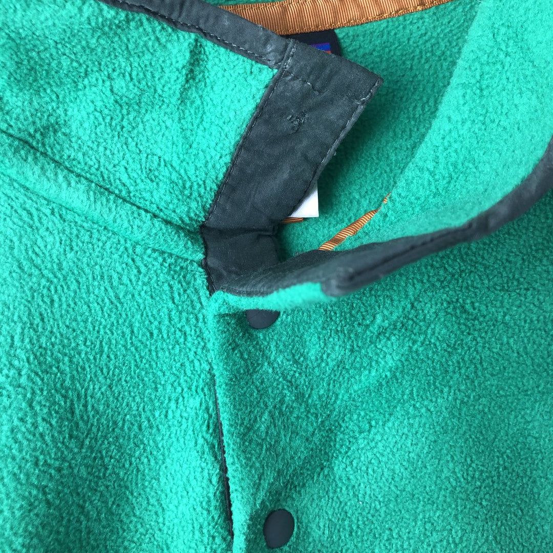 Patagonia Synchilla Snap-T 25450FA14 Half-Snap Fleece Pullover, Men's XL polyester gray type Vintage Second Hand