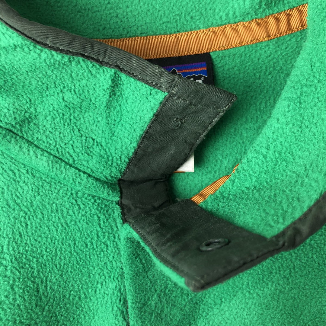 Patagonia Synchilla Snap-T 25450FA14 Half-Snap Fleece Pullover, Men's XL polyester gray type Vintage Second Hand