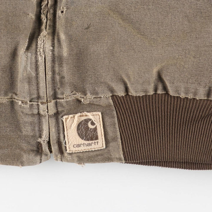 Carhartt Duckwork Blouson Men's XXL unclear brown type Vintage Second Hand