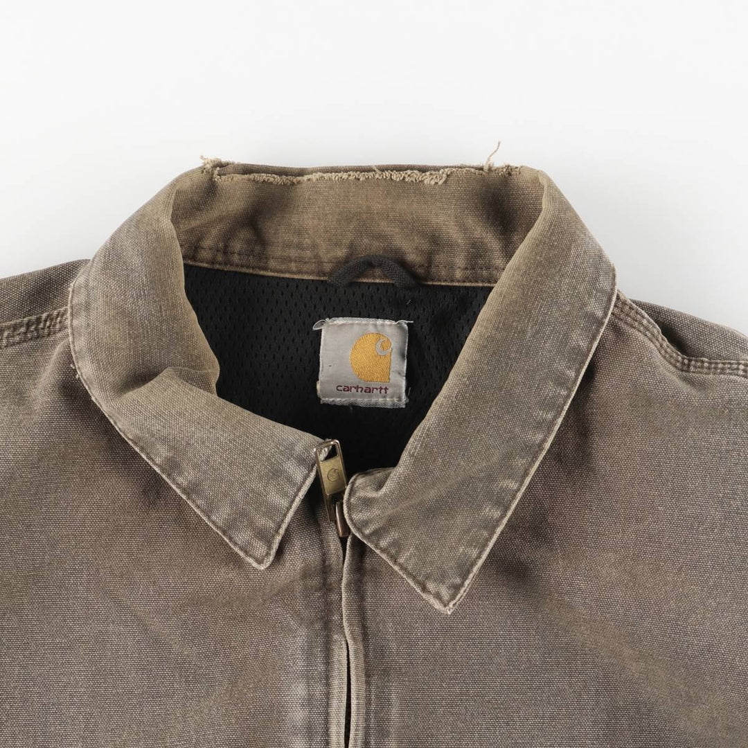 Carhartt Duckwork Blouson Men's XXL unclear brown type Vintage Second Hand