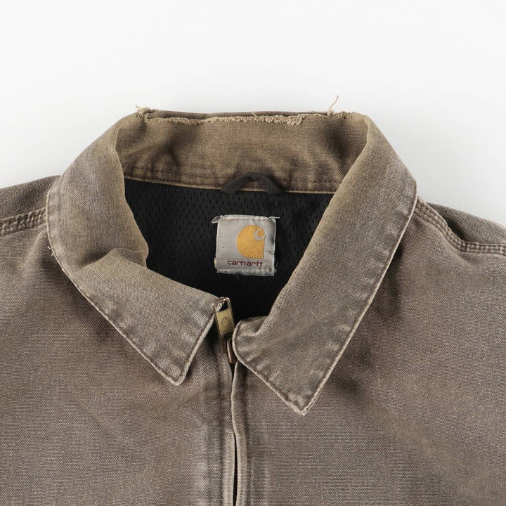 Carhartt Duckwork Blouson Men's XXL unclear brown type Vintage Second Hand