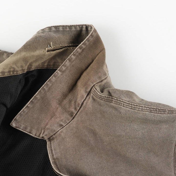 Carhartt Duckwork Blouson Men's XXL unclear brown type Vintage Second Hand
