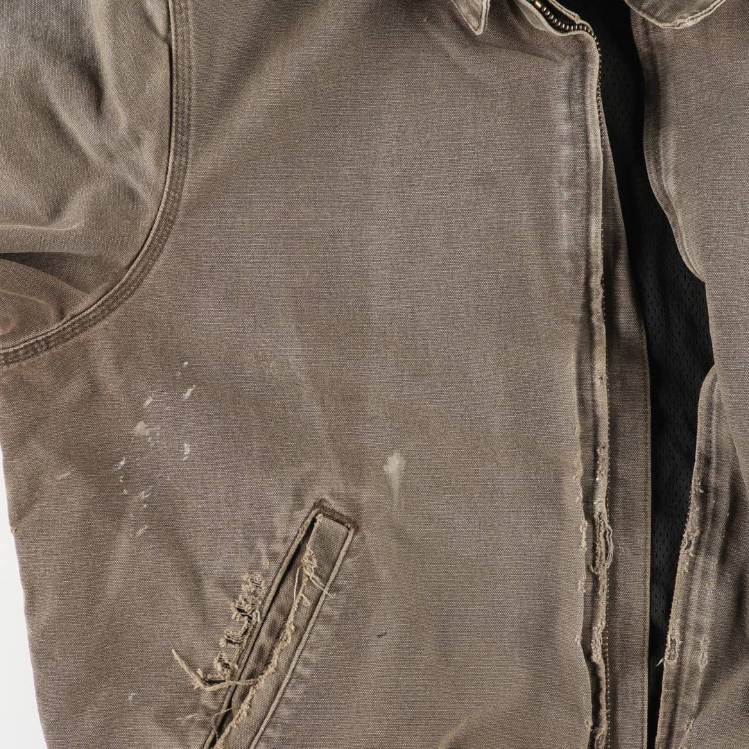 Carhartt Duckwork Blouson Men's XXL unclear brown type Vintage Second Hand