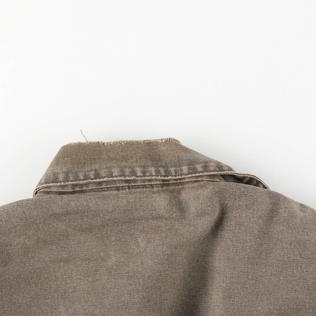 Carhartt Duckwork Blouson Men's XXL unclear brown type Vintage Second Hand