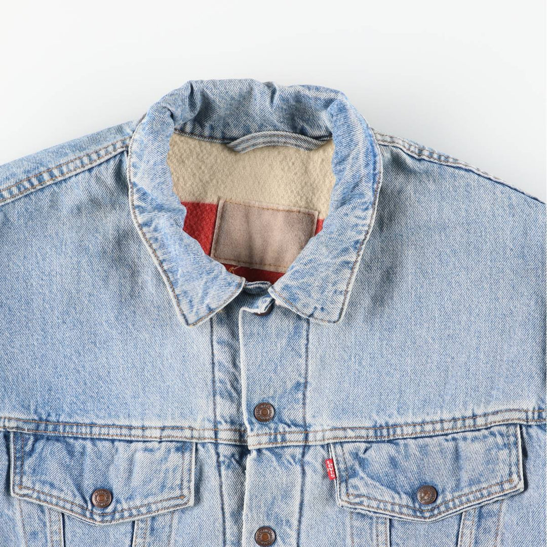 Vintage Levi's Multi-Border Reversible Denim Jacket, Men's Size XL unclear blue type Vintage Second Hand