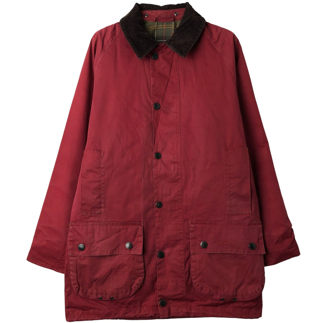 Barbour A889 L cotton red type Vintage Second Hand