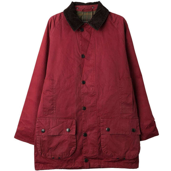 Barbour A889 L cotton red type Vintage Second Hand
