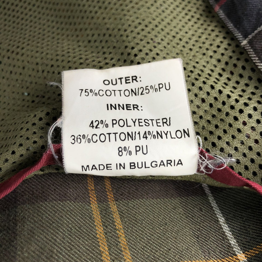 Barbour A889 L cotton red type Vintage Second Hand