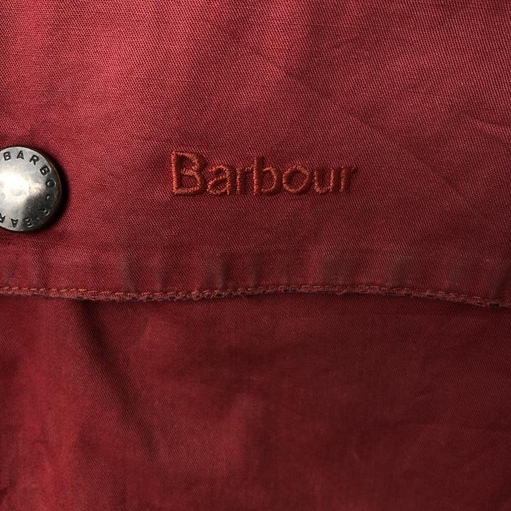 Barbour A889 L cotton red type Vintage Second Hand