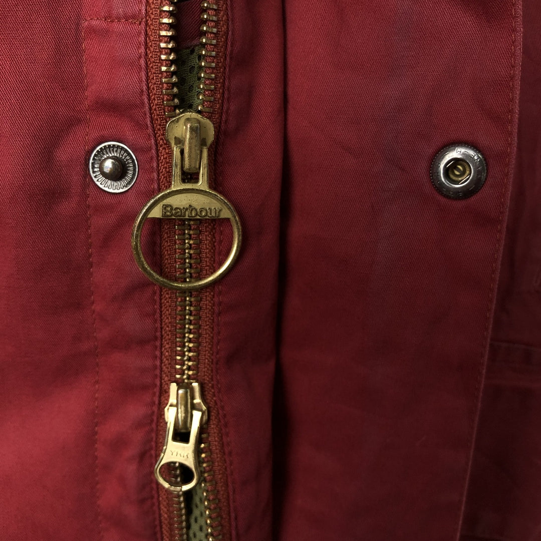 Barbour A889 L cotton red type Vintage Second Hand
