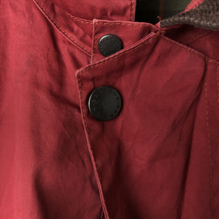 Barbour A889 L cotton red type Vintage Second Hand