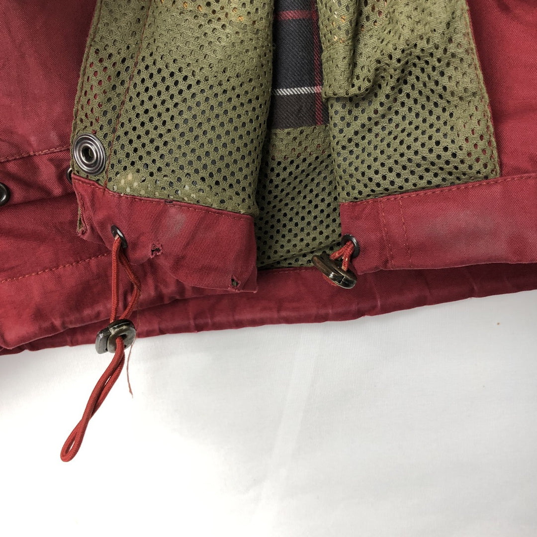 Barbour A889 L cotton red type Vintage Second Hand