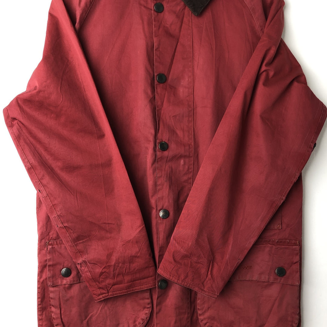 Barbour A889 L cotton red type Vintage Second Hand