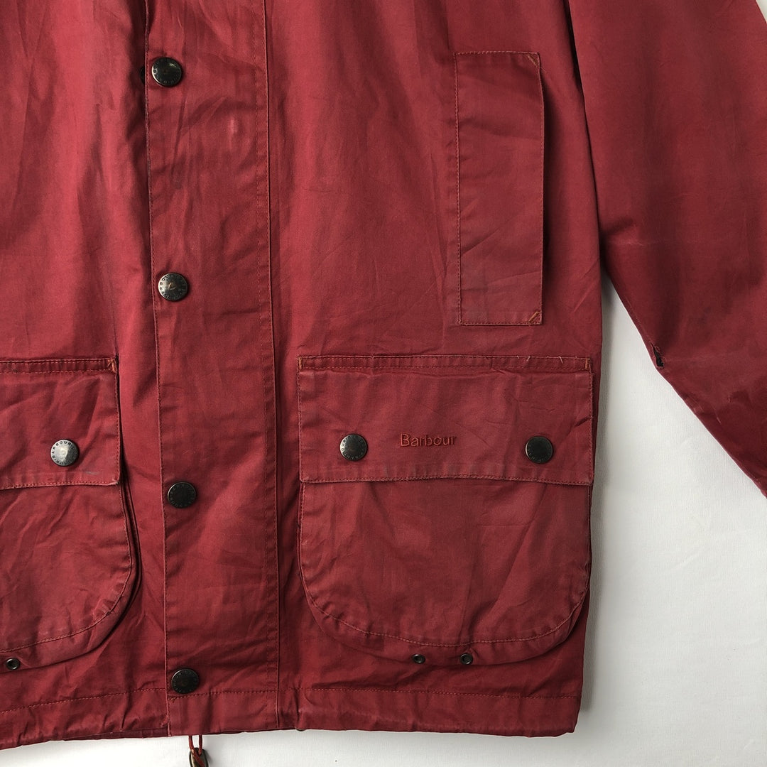 Barbour A889 L cotton red type Vintage Second Hand