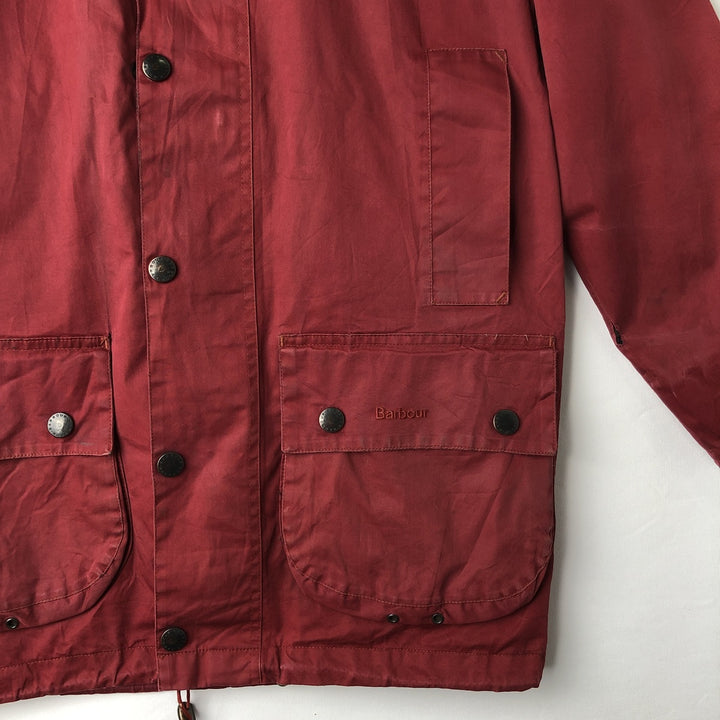 Barbour A889 L cotton red type Vintage Second Hand
