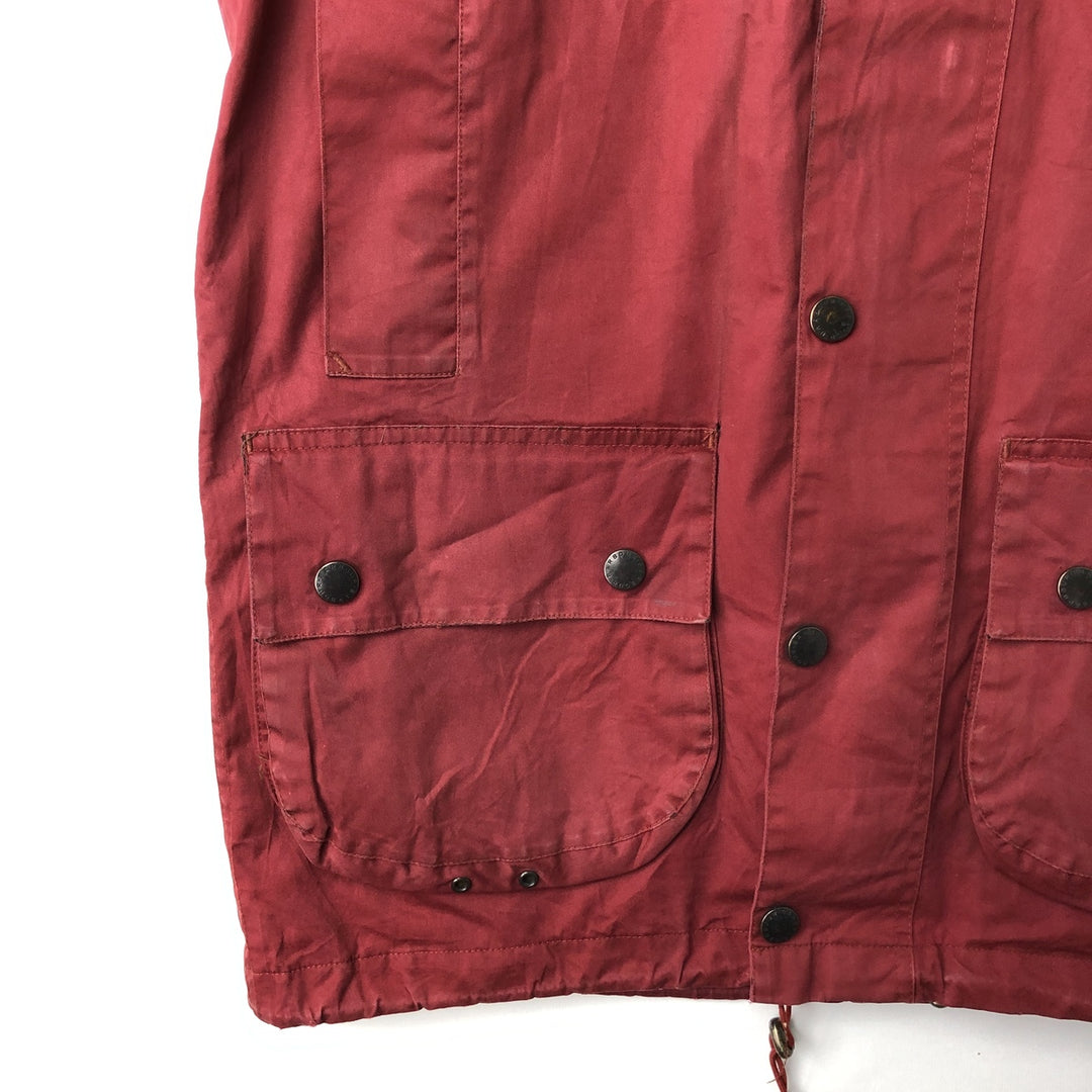 Barbour A889 L cotton red type Vintage Second Hand