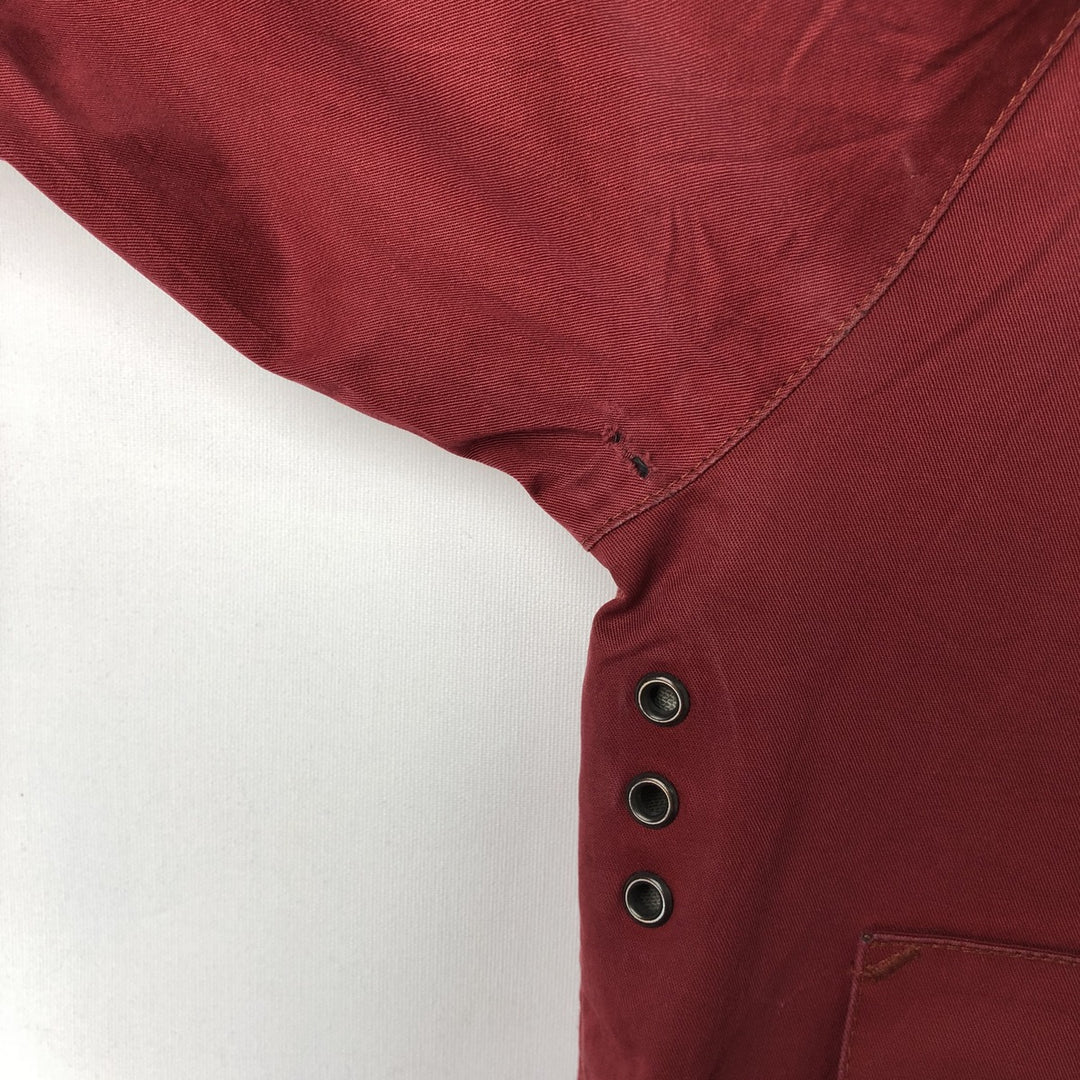 Barbour A889 L cotton red type Vintage Second Hand