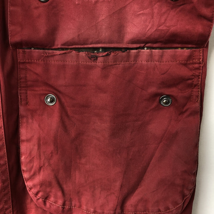 Barbour A889 L cotton red type Vintage Second Hand