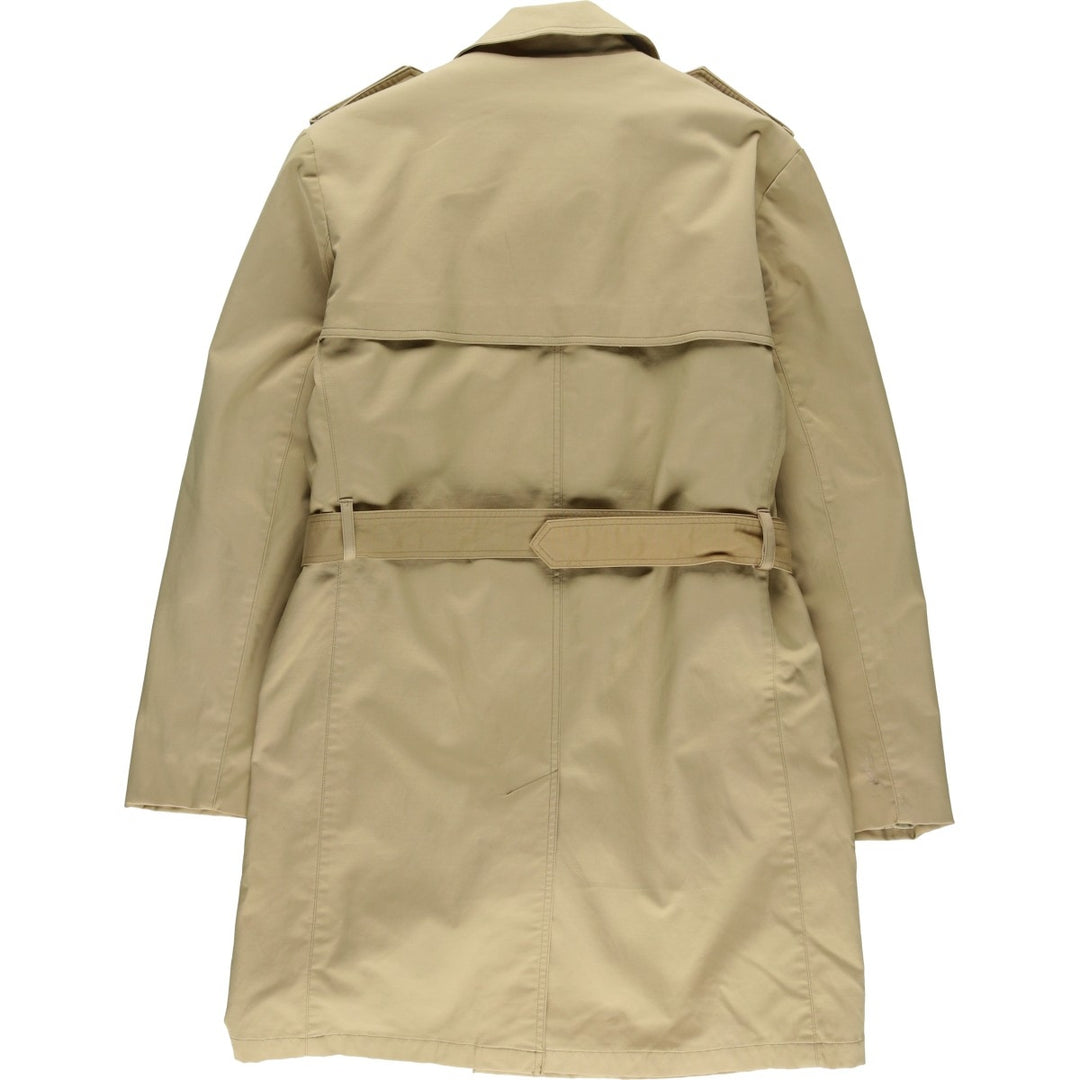 Ralph Lauren LAUREN trench coat, men's size M cotton Khaki type beige Vintage Second Hand