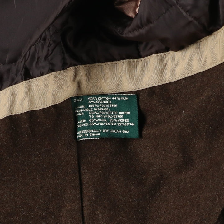 Ralph Lauren LAUREN trench coat, men's size M cotton Khaki type beige Vintage Second Hand