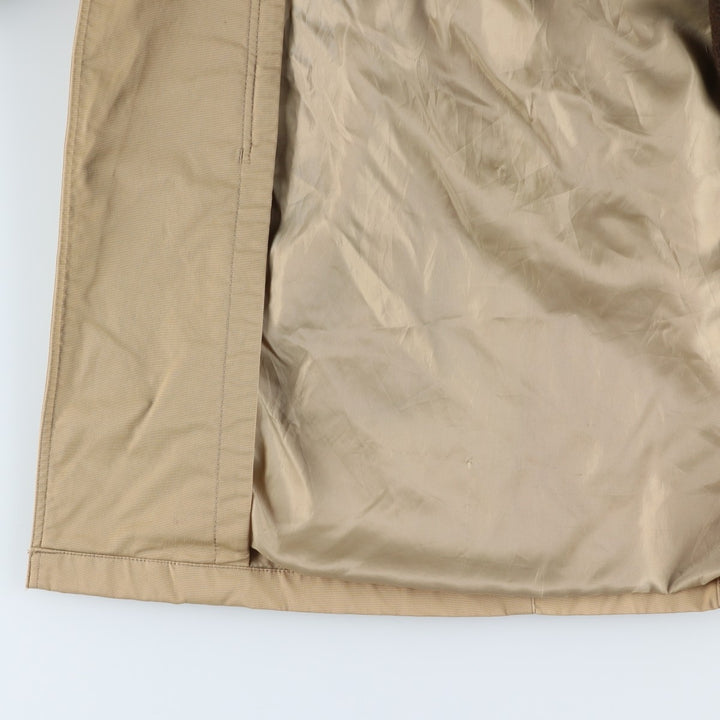 Ralph Lauren LAUREN trench coat, men's size M cotton Khaki type beige Vintage Second Hand