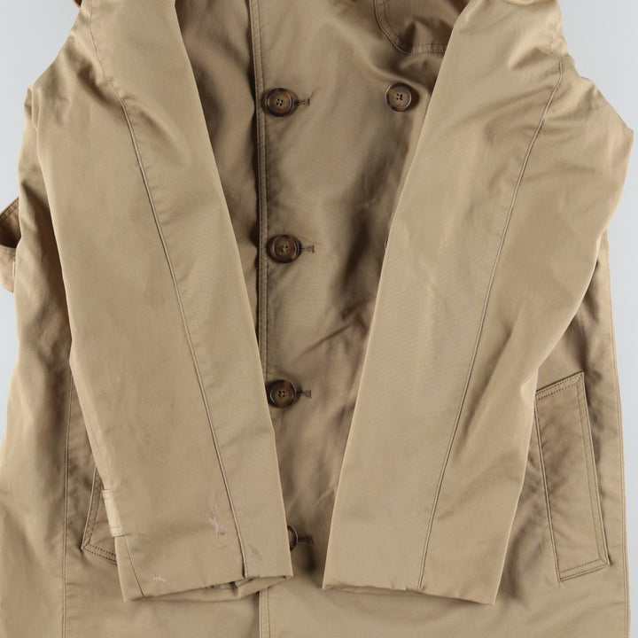 Ralph Lauren LAUREN trench coat, men's size M cotton Khaki type beige Vintage Second Hand
