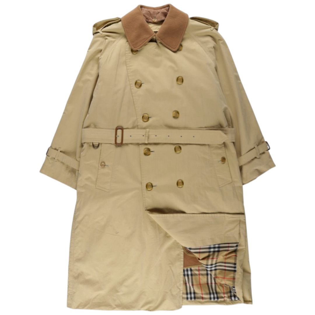 Burberry's BURBERRY LONDON trench coat, men's size L Viscose Beige type Vintage Second Hand