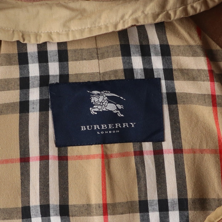 Burberry's BURBERRY LONDON trench coat, men's size L Viscose Beige type Vintage Second Hand