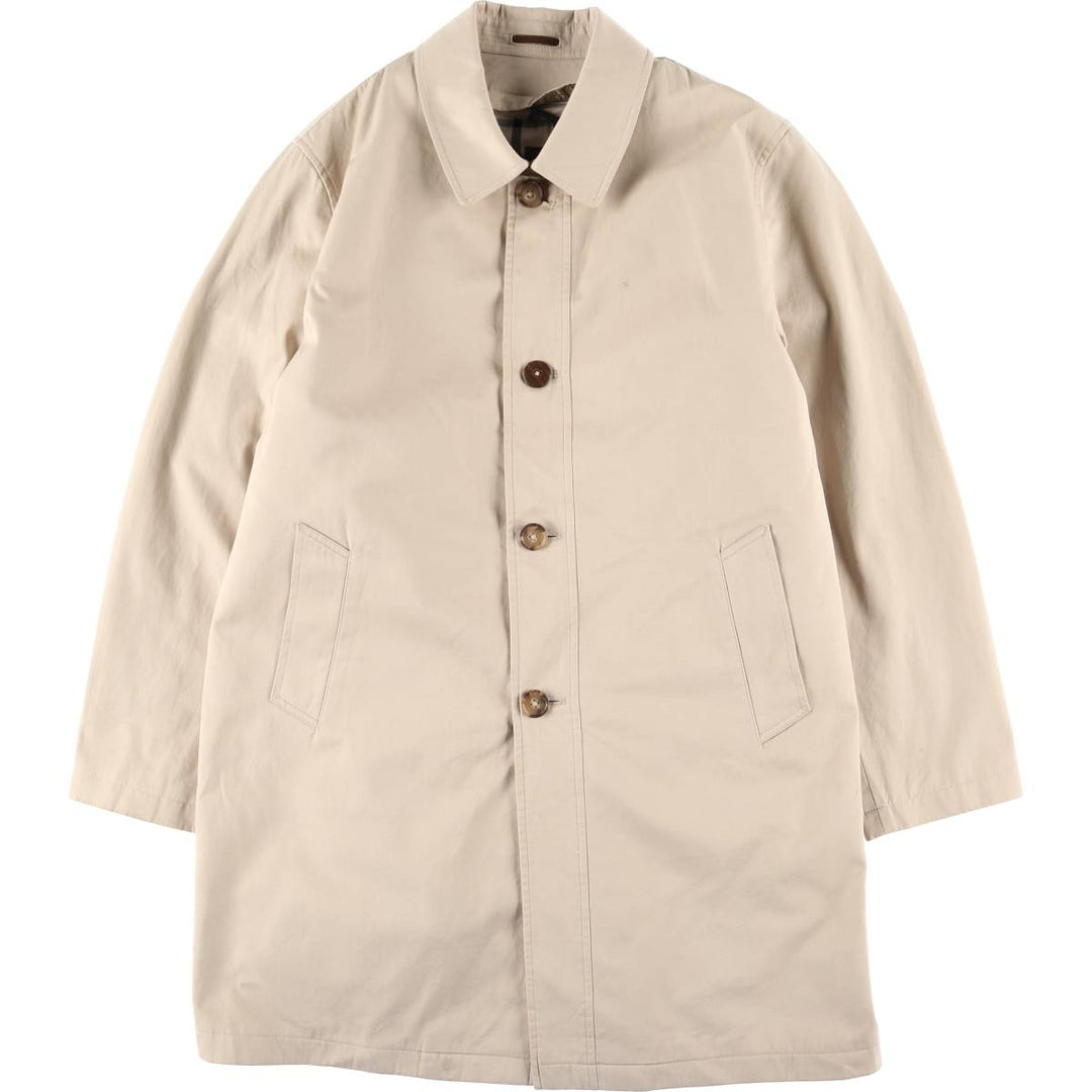 Brooks Brothers Half Coat, Men's Size L (approx.) cotton Beige type Vintage Second Hand