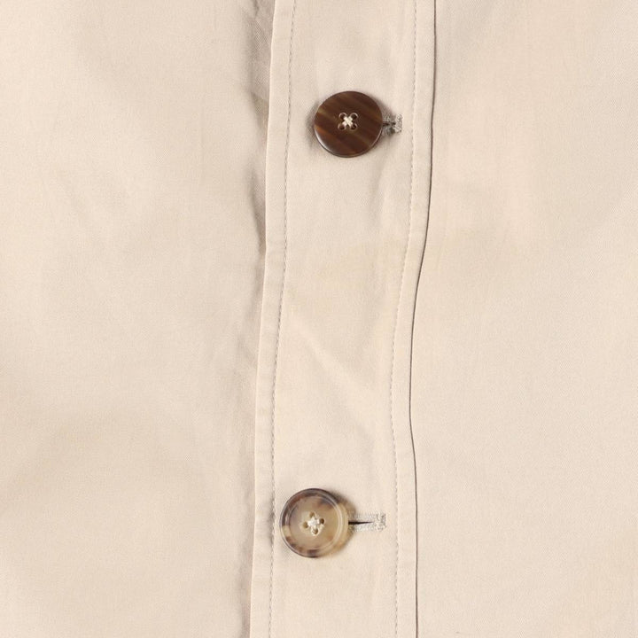 Brooks Brothers Half Coat, Men's Size L (approx.) cotton Beige type Vintage Second Hand