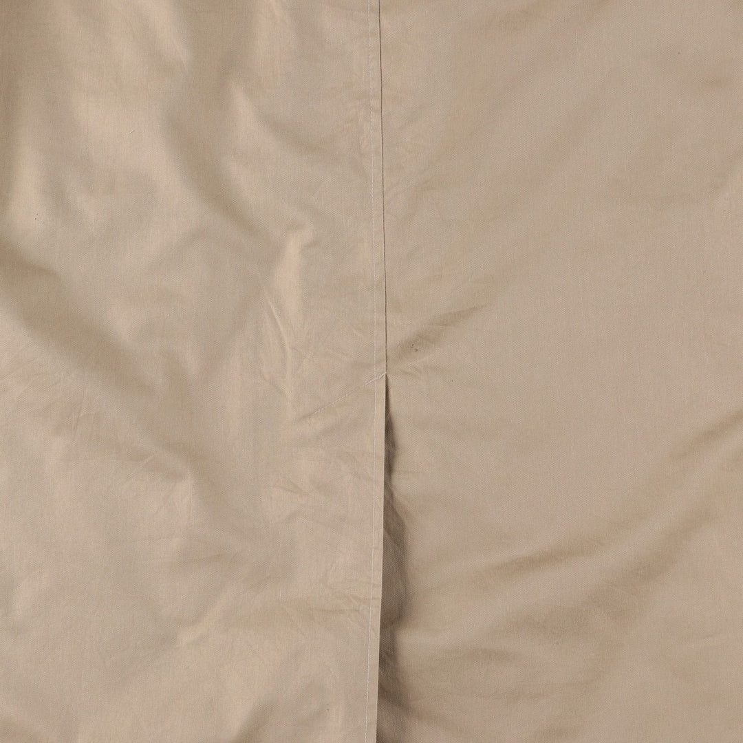 Burberry's Balmacaan Coat, Made in England, Men's Size L cotton Beige type Vintage Second Hand