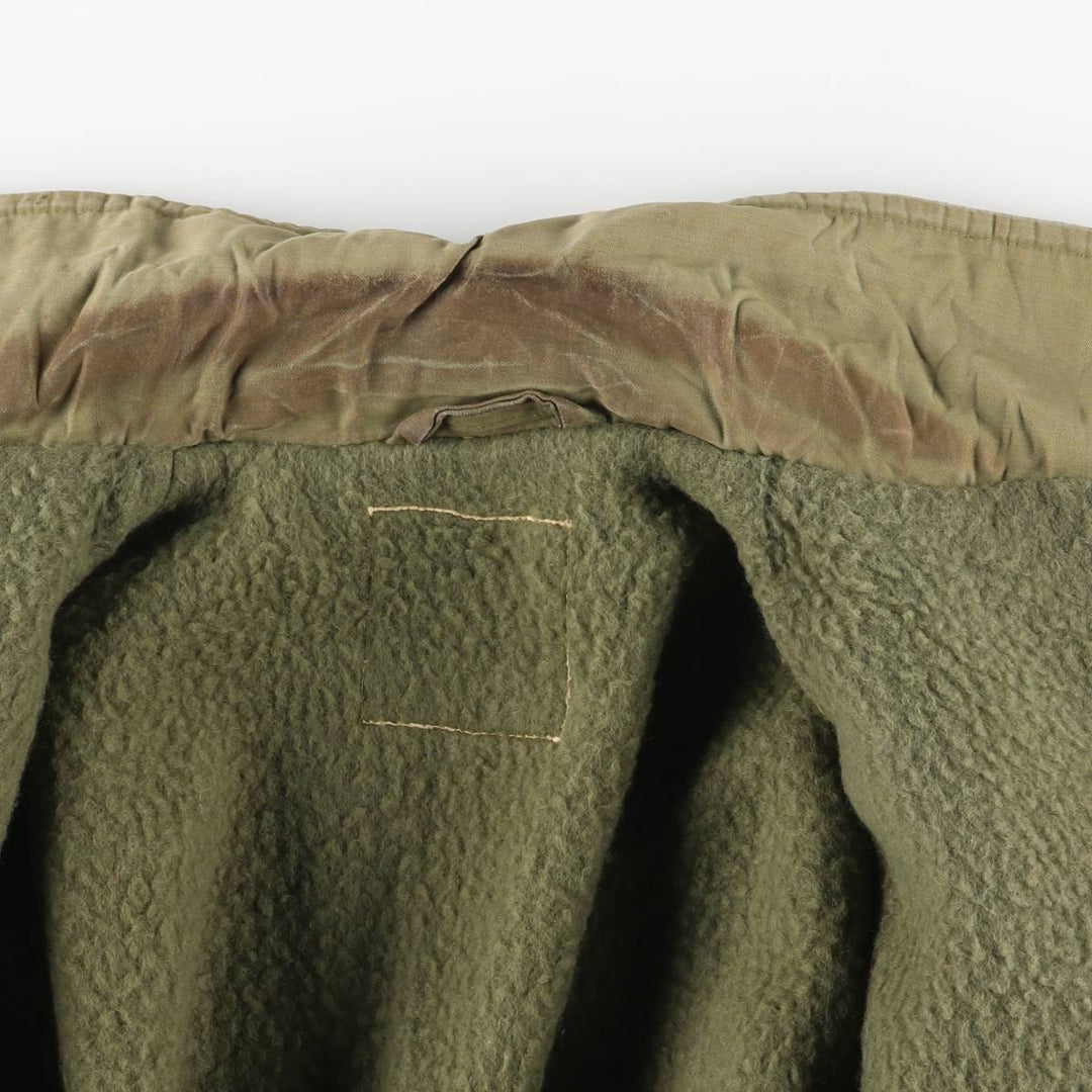 Vintage A-2 Military Deck Jacket, Men's Size Medium unclear Khaki type Vintage Second Hand