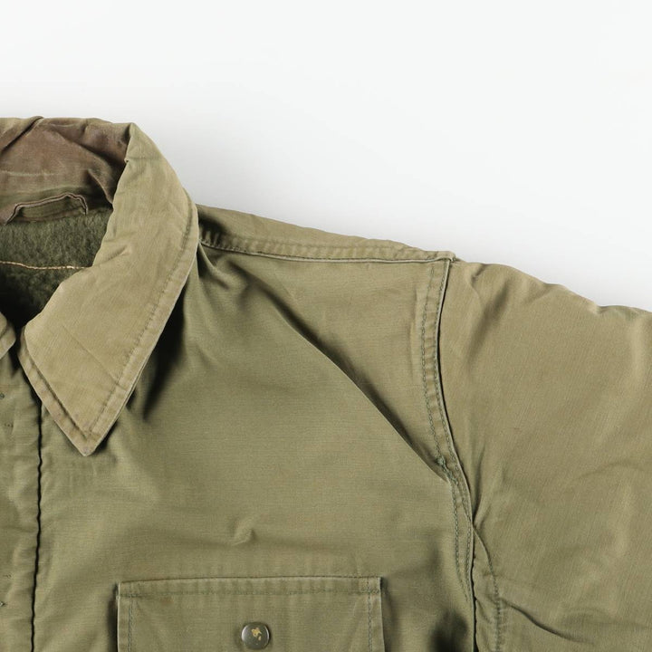 Vintage A-2 Military Deck Jacket, Men's Size Medium unclear Khaki type Vintage Second Hand