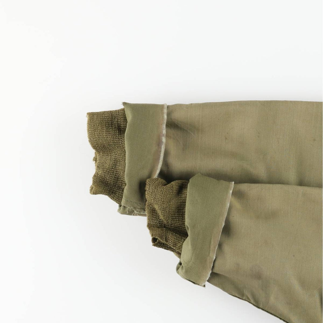 Vintage A-2 Military Deck Jacket, Men's Size Medium unclear Khaki type Vintage Second Hand