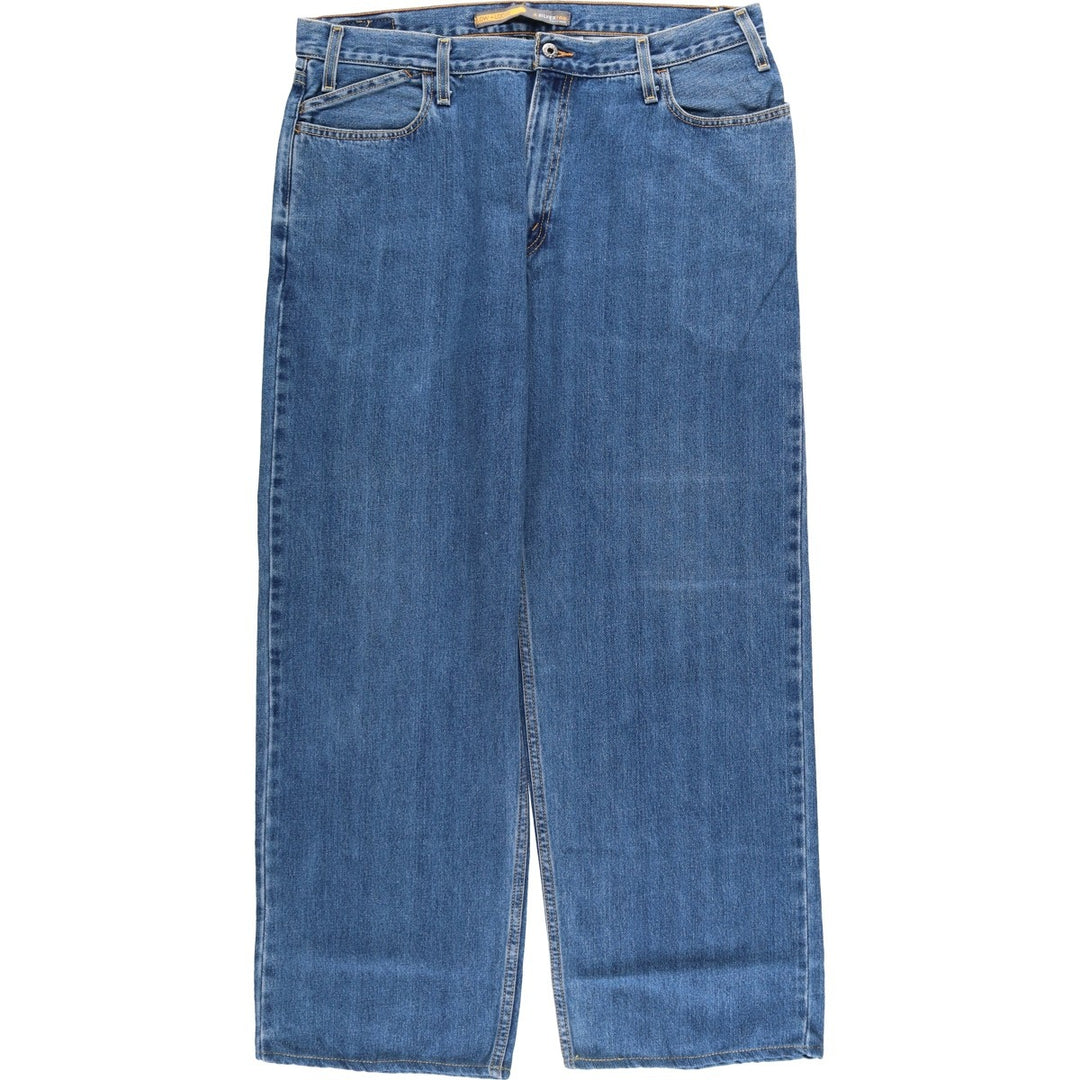 2000'S Levi's SILVER TAB LOW+LOOSE Straight Denim Pants, Men's Size 38 cotton blue type Vintage Second Hand