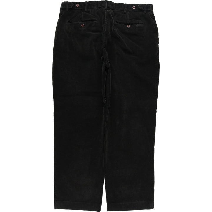 Ralph Lauren POLO by Ralph Lauren Corduroy Pants Men's W36 cotton black type Vintage Second Hand