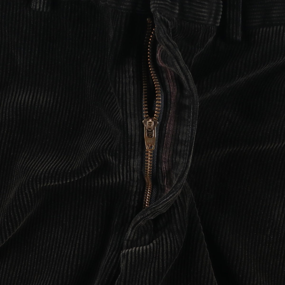 Ralph Lauren POLO by Ralph Lauren Corduroy Pants Men's W36 cotton black type Vintage Second Hand