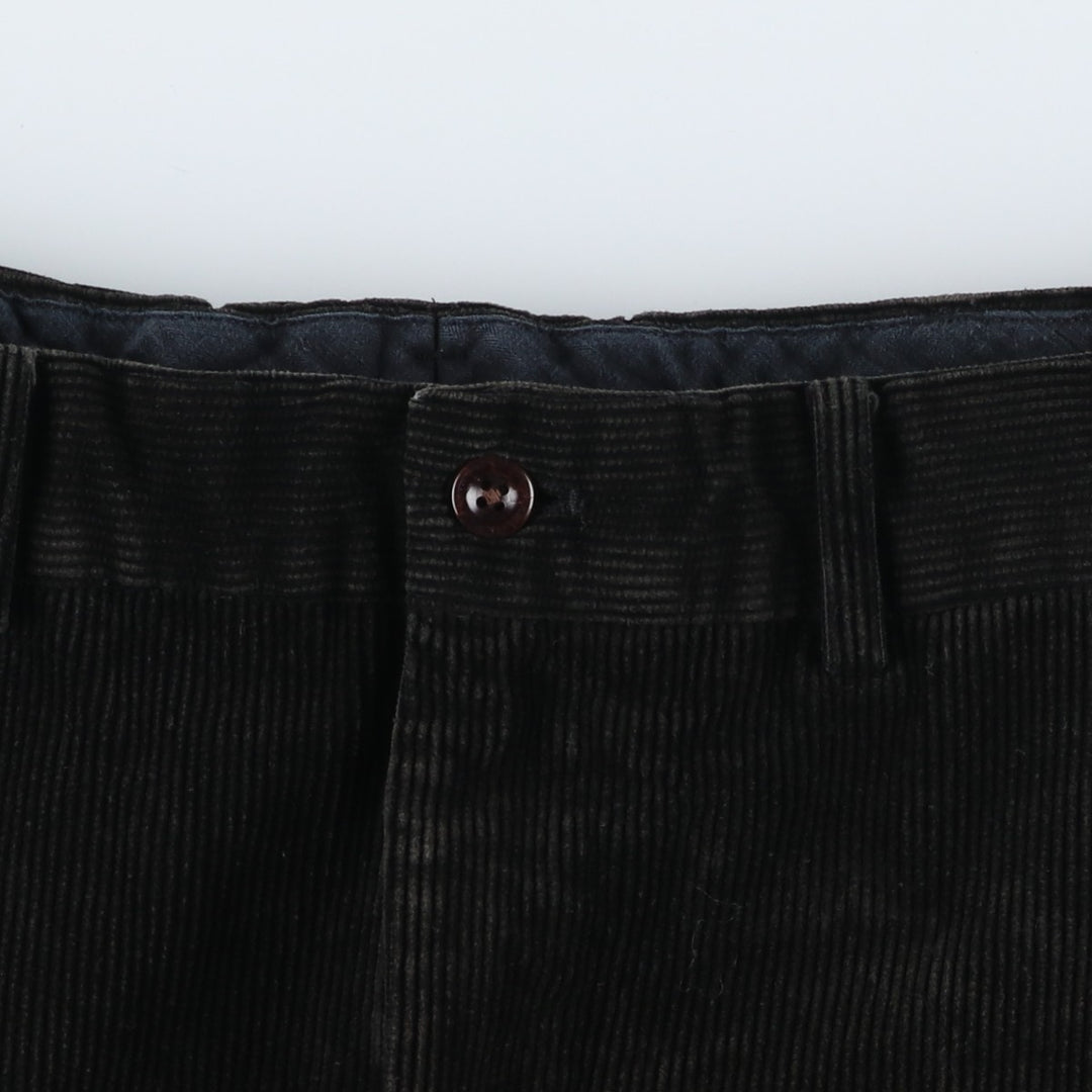 Ralph Lauren POLO by Ralph Lauren Corduroy Pants Men's W36 cotton black type Vintage Second Hand