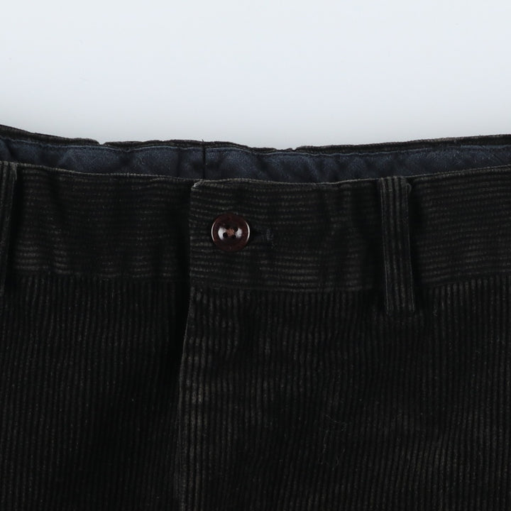 Ralph Lauren POLO by Ralph Lauren Corduroy Pants Men's W36 cotton black type Vintage Second Hand