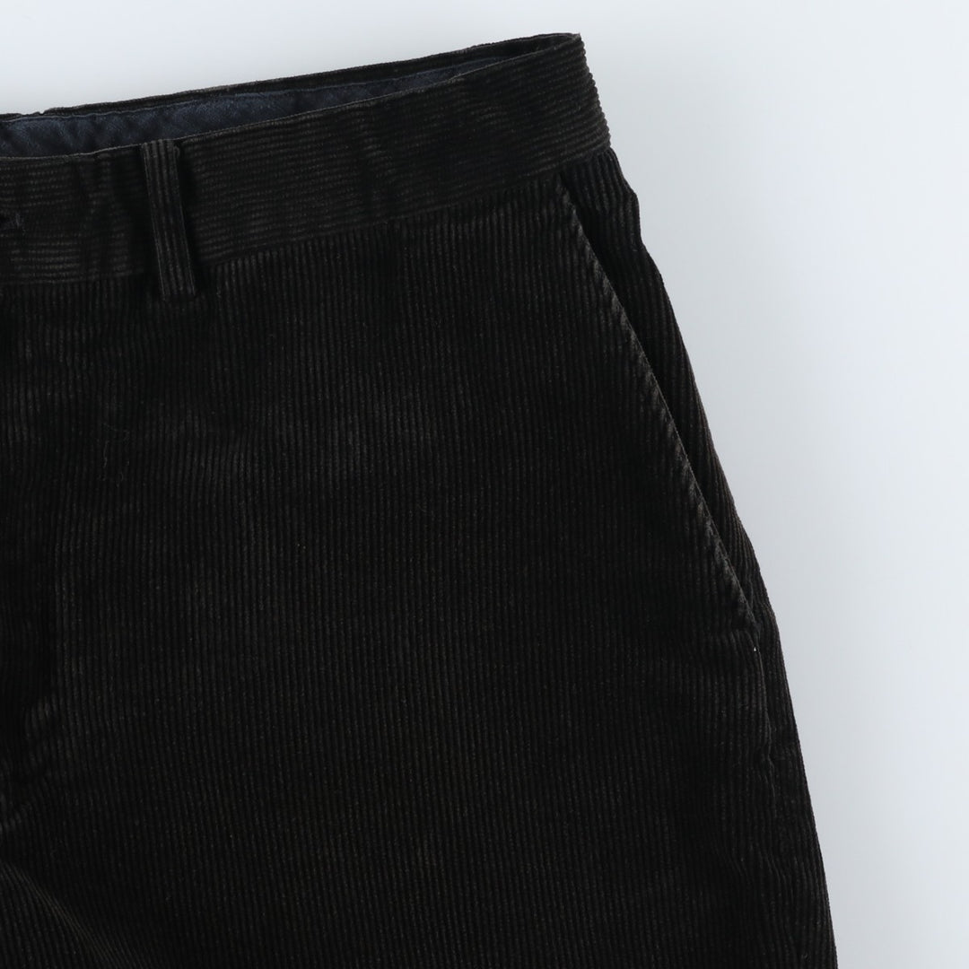 Ralph Lauren POLO by Ralph Lauren Corduroy Pants Men's W36 cotton black type Vintage Second Hand
