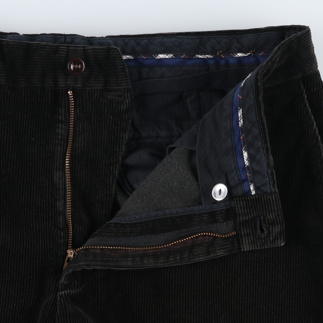 Ralph Lauren POLO by Ralph Lauren Corduroy Pants Men's W36 cotton black type Vintage Second Hand