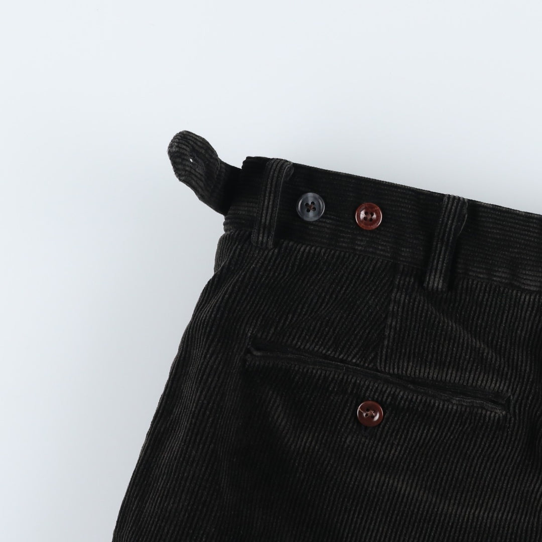 Ralph Lauren POLO by Ralph Lauren Corduroy Pants Men's W36 cotton black type Vintage Second Hand