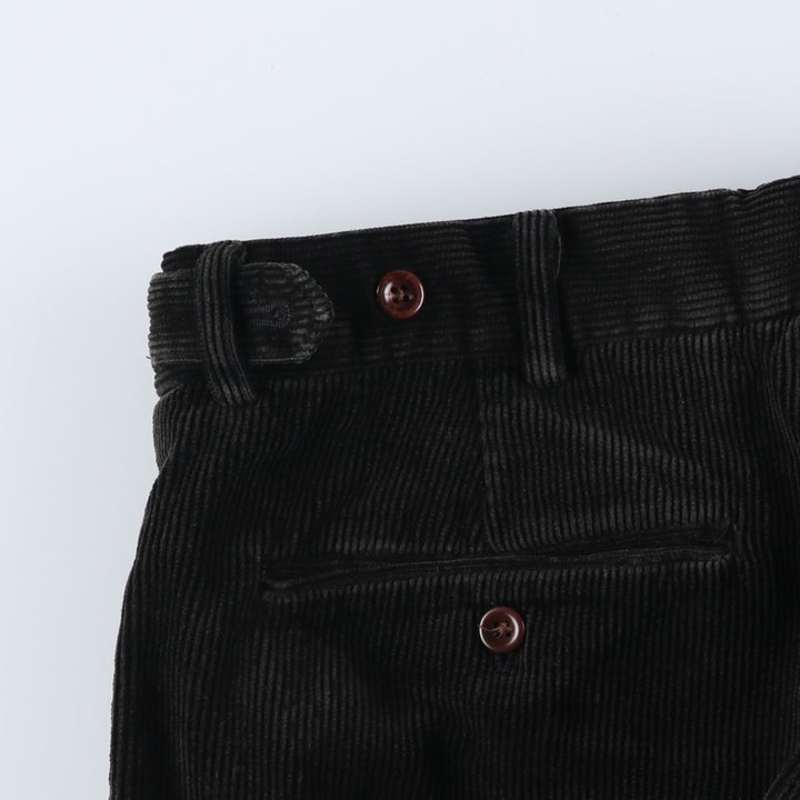 Ralph Lauren POLO by Ralph Lauren Corduroy Pants Men's W36 cotton black type Vintage Second Hand